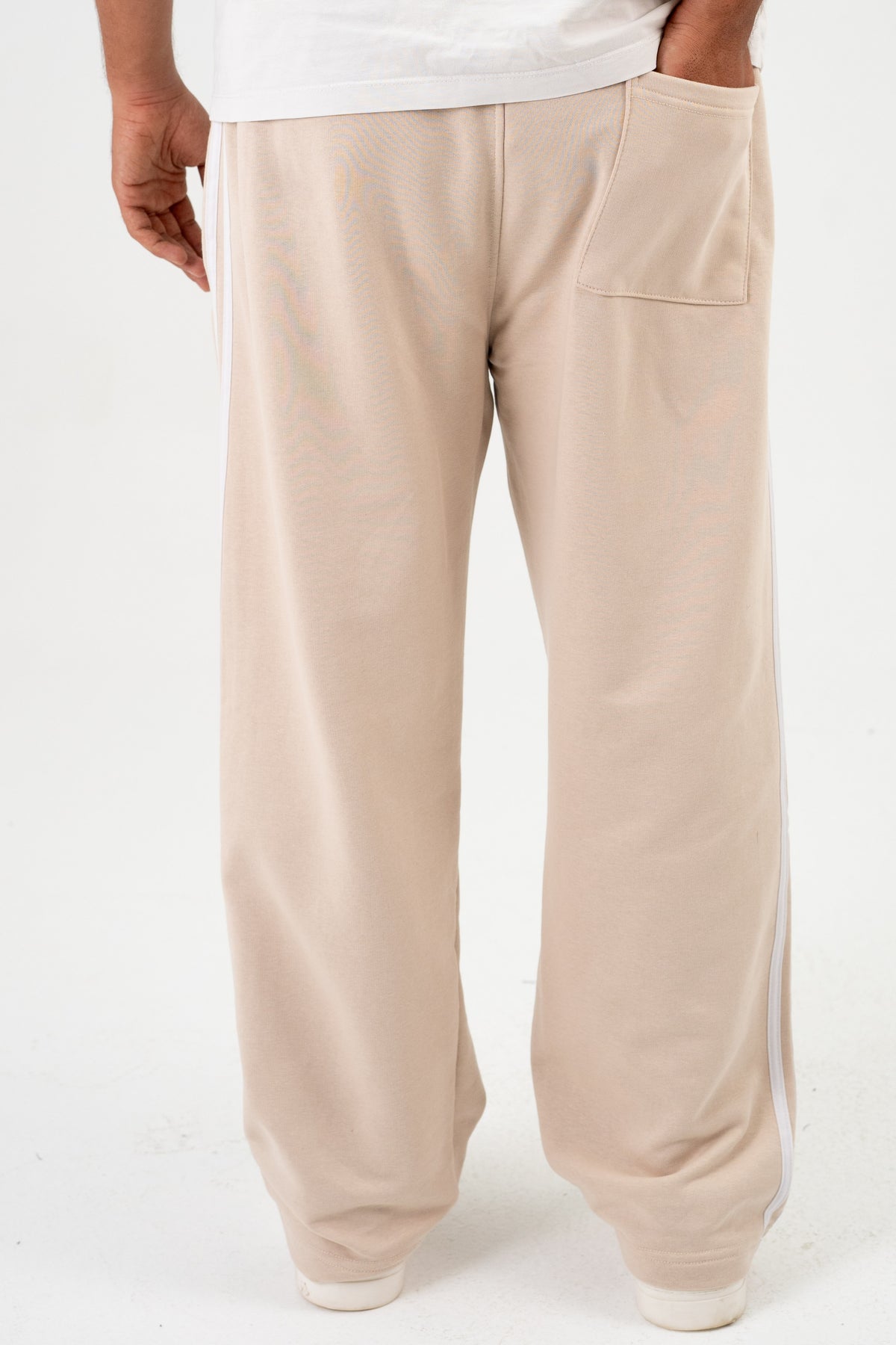 Two lines Wide-Leg Sweatpants