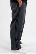 Two lines Wide-Leg Sweatpants