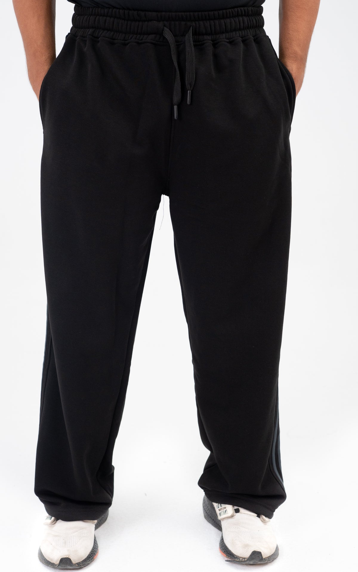 Two lines Wide-Leg Sweatpants