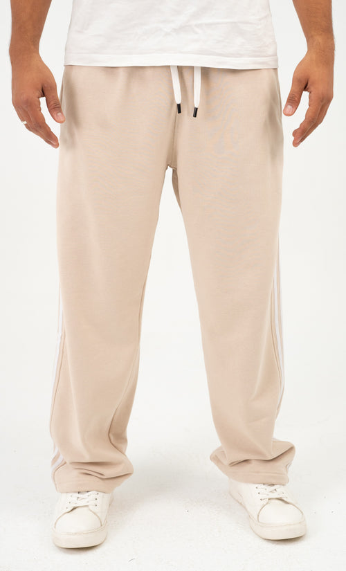 Two lines Wide-Leg Sweatpants